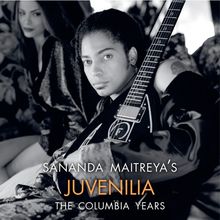 "Sananda Maitreya's Juvenilia: The Columbia Years"; Person mit Gitarre, in Schwarz-Weiß, eine weitere Person im Hintergrund.