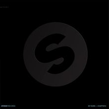 Logo: Ein schwarzes "S" in einem Kreis. Unten steht "SPINNIN' RECORDS" und "25 YEARS — CHAPTER 2" in heller Schrift.