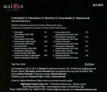 InCanto Barocco - J Dowland / A. Falconiero / G. Rovetta / G. Frescobaldi / C. Monteverdi, CD