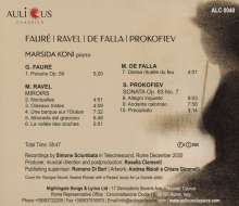 Marsida Koni - Faure / Ravel / De Falla / Prokofiev, CD