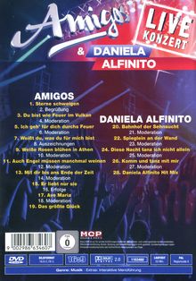 Amigos &amp; Daniela Alfinito: Starparade: Live, DVD