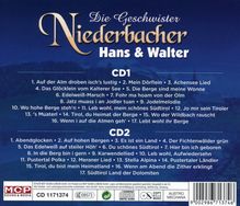 Die Geschwister Niederbacher: Erinnerungen aus alten Zeiten, 2 CDs
