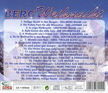 Bergweihnacht (2019), CD