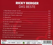 Ricky Berger: Das Beste: Die ersten großen Hits, CD