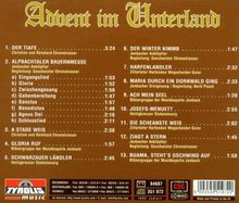 Advent Im Unterland, CD