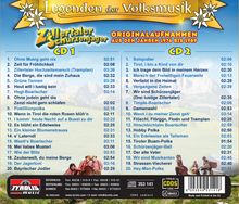 Zillertaler Schürzenjäger: Legenden der Volksmusik: Ihre großen Erfolge, 2 CDs