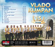 Vlado Kumpan: 15 Jahre, CD