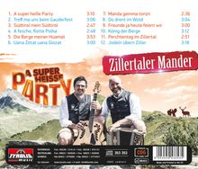 Zillertaler Mander: A superheiße Party, CD
