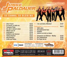 Junge Paldauer: So samma, so bleib ma, CD