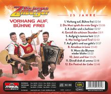 Die Jungen Zellberger: Vorhang auf, Bühne frei: 25 Jahre, CD