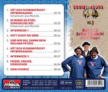 Schweinsohr: Hüt isch Schwingfäscht No.3, CD