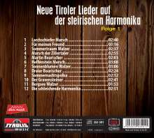 Michael Seekircher &amp; Martin Steinlechner: Neue Tiroler Lieder auf der steirischen Harmonika Folge 1, CD