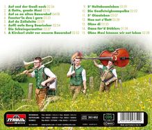 Die Goaßsteigbuam: Auf und der Goaß noch!, CD