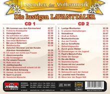 Die Lustigen Lavanttaler: Legenden der Volksmusik: Ihre großen Erfolge Folge 1, 2 CDs