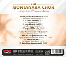 Der Montanara Chor: Der Montanara Chor singt seine Traummelodien (Neuaufnahmen), CD