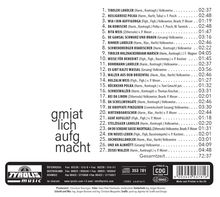 Christian Margreiter und Freunde: gmiatlich aufgmacht, CD