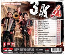 3K - Die 3 Kärntner: A Musi 4 di und mi, CD