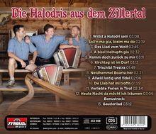 Die Halodris aus dem Zillertal: Willst a Halodri sein, CD