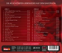 Lui Martin: Die 40 schönsten Liebeslieder auf dem Saxophon, 2 CDs