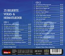 35 beliebte Volks-& Heimatlieder, 2 CDs