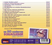 Die Sternenkinder: Die 20 schönsten Schlaflieder für Kinder, CD