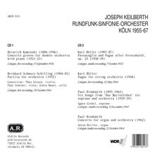 Joseph Keilberth dirigiert das Rundfunk-Sinfonieorchester Köln, 2 CDs