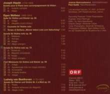 Egon Wellesz (1885-1974): Sonaten für Violine solo opp.36 &amp; 72, CD