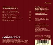 Johannes Brahms (1833-1897): Ein Deutsches Requiem op.45, CD