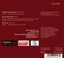 Wolfgang Amadeus Mozart (1756-1791): Klarinettenquintett KV 581, CD