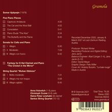 Somar Ajalyaqin (geb. 1978): Kammermusik "Contemplations", CD
