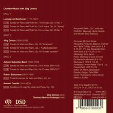 Thomas Albertus Irnberger &amp; Jörg Demus spielen Violinsonaten, 3 Super Audio CDs