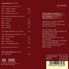 Jean Sibelius (1865-1957): Violinkonzert op.47, Super Audio CD