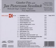 Jan Pieterszoon Sweelinck (1562-1621): Werke für Cembalo &amp; Orgel, CD