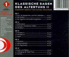 Klassische Sagen des Altertums II, 5 CDs