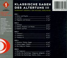Klassische Sagen des Altertums III, 5 CDs