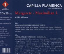 Musik um 1500 zur Zeit Margaretes &amp; Maximilian I., 2 CDs