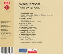 Sylvie Lacroix - Flute Extended, CD