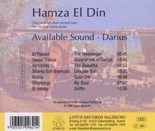 Hamza El Din (1929-2006): Available Sound - Dariu, CD