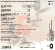 Georg Edlinger: Percussion Beyond The Timelines, CD