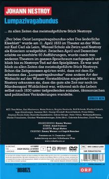 Johann Nestroy: Lumpazivagabundus, DVD