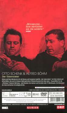 Otto Schenk &amp; Alfred Böhm: Der Untermieter, DVD