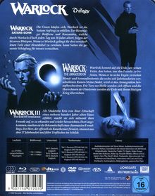 Warlock Trilogy (Blu-ray im Steelbook), 3 Blu-ray Discs