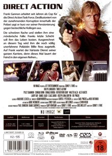"Direct Action" - Frank Gannon kämpft als Cop gegen Korruption, mit Spannung und Action. Eine gefährliche letzte Schicht.