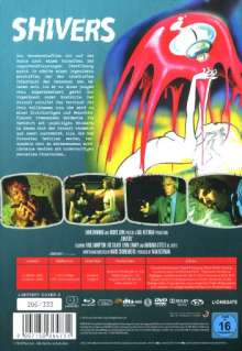 Shivers (Blu-ray &amp; DVD im Mediabook), 1 Blu-ray Disc und 1 DVD