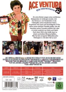 Ace Ventura jr. - Der Tier-Detektiv (Blu-ray &amp; DVD im Mediabook), 1 Blu-ray Disc und 1 DVD