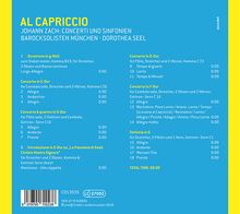 Johann Zach (1713-1773): Concerti &amp; Sinfonien "Al Capriccio", CD