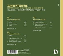 Franz Schubert (1797-1828): Klaviersonaten D.958-960, 3 CDs