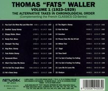 Fats Waller (1904-1943): Vol. 1, CD