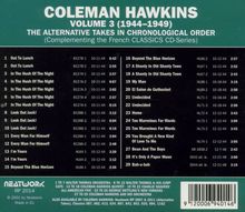 Coleman Hawkins (1904-1969): 1944 - 1949 Vol. 3: The Alternative Takes, CD