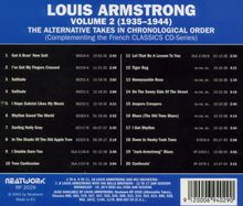 Louis Armstrong (1901-1971): 1935 - 1944 Vol. 2, CD